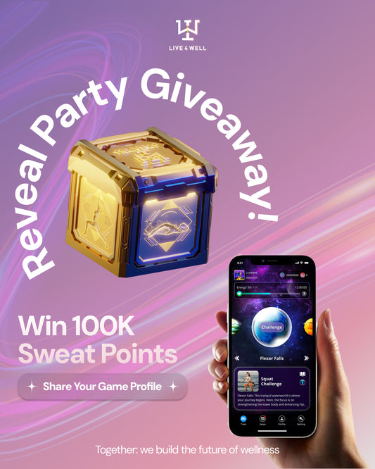 🥳Live4Well Reveal Party Giveaway