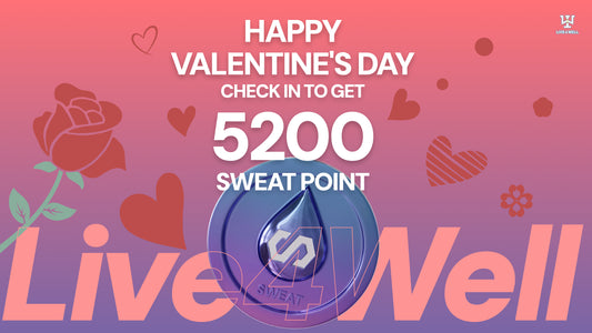 Get 5,200 Sweat Point on Valentine's Day