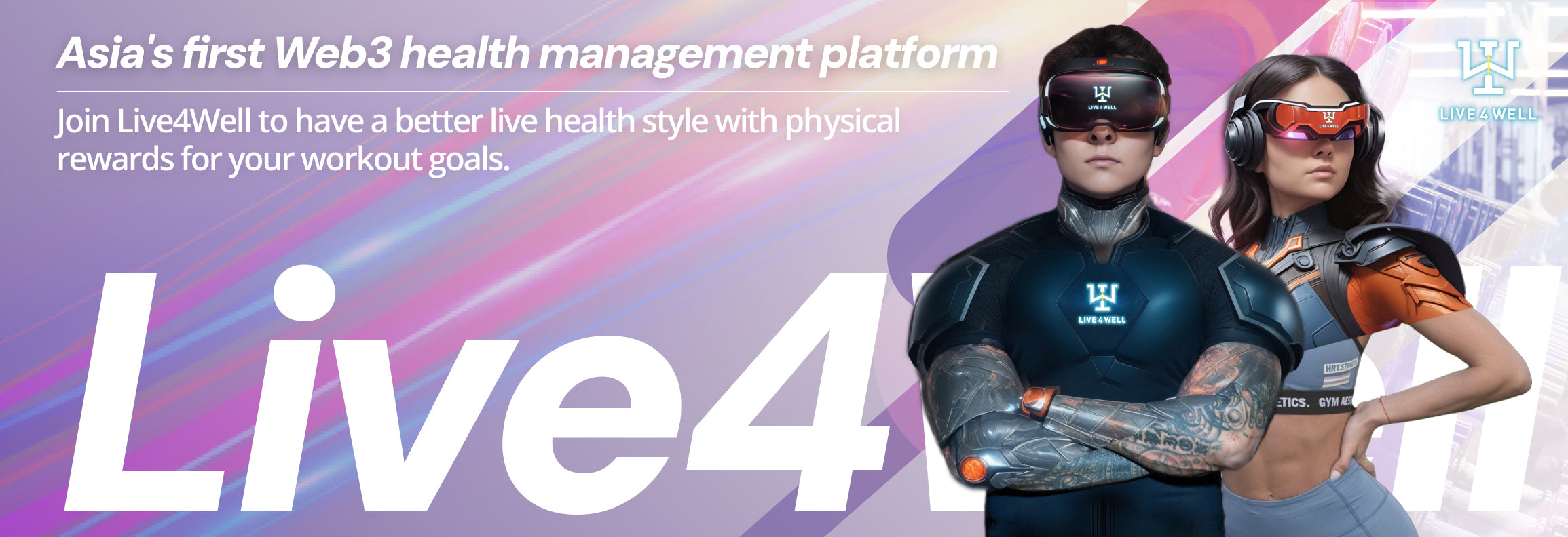 Live4Well - Asia's first web3 health management platform